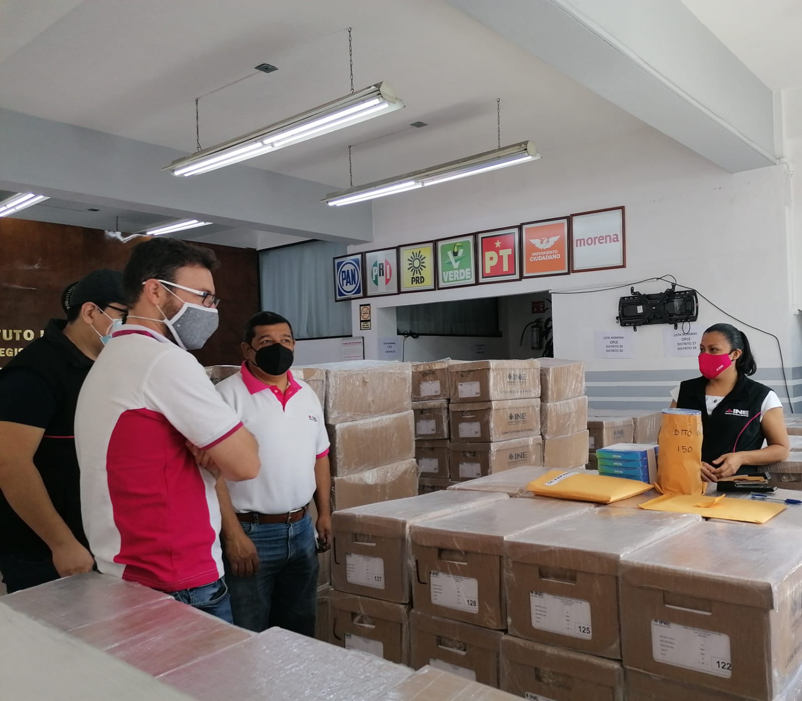 Próxima semana arribarán boletas electorales a Veracruz
