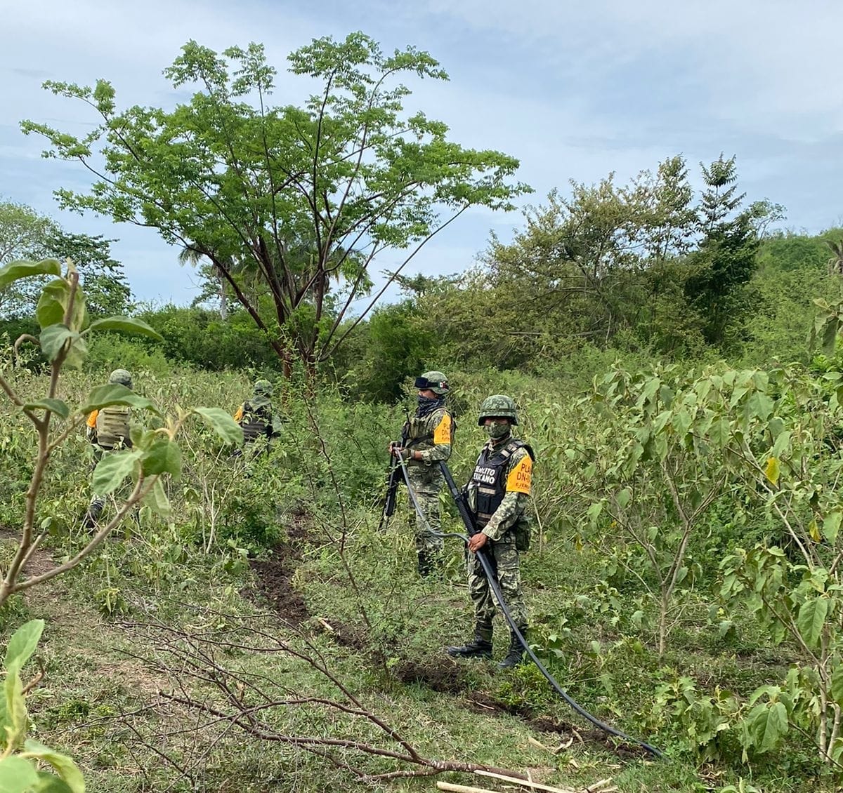 Ejército asegura toma clandestina en Tuxpan, FGR inicia carpeta de investigación