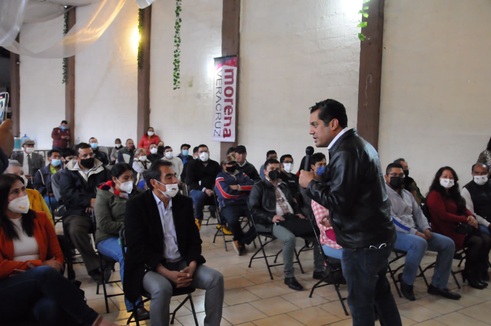Refrendar respaldo a AMLO y a la Reforma Eléctrica pide Sergio Gutiérrez Luna a militantes de Morena