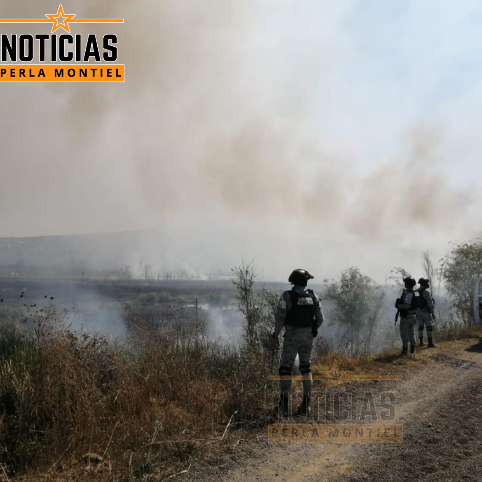 Guardia Nacional coadyuvó a controlar incendio en Xochimilco