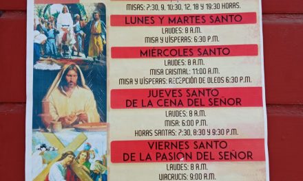 Este viernes, viacrusis en Catedral de Tuxpan