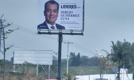 Minimiza Sergio Gutiérrez espectaculares con su imagen en Veracruz