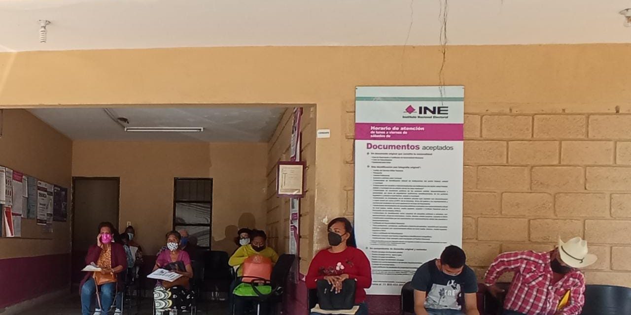 Reporta INE Tuxpan mas de 8 mil credenciales vencidas