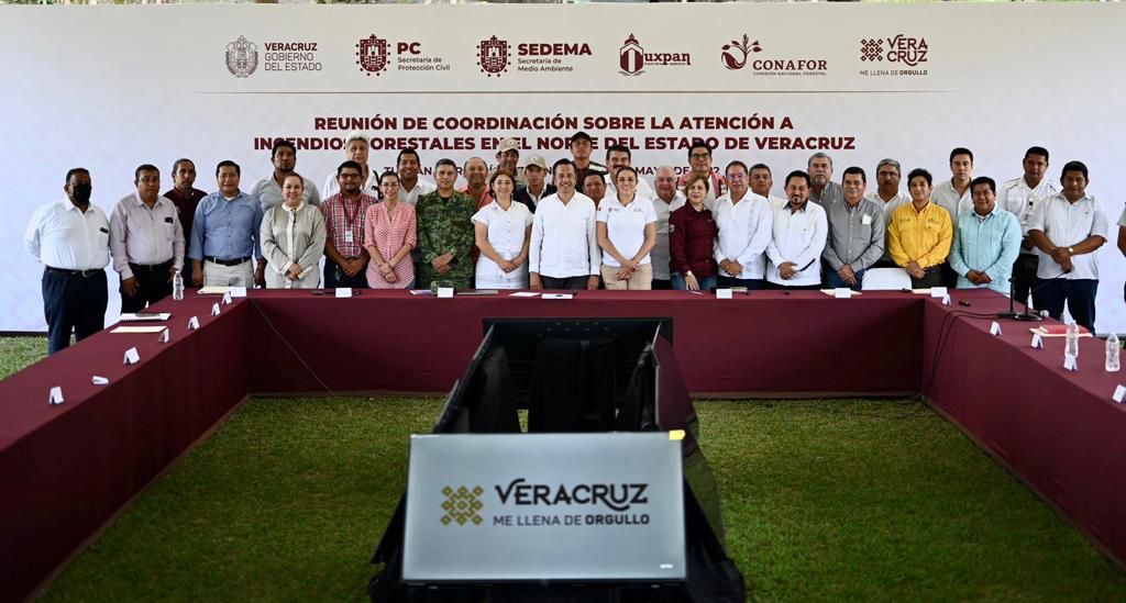 Lupita Rodríguez, asiste a reunión de trabajo encabezada por el Gobernador de Estado Cuitláhuac García Jiménez
