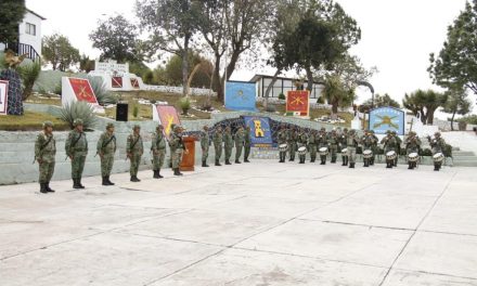 Ceremonia de reconocimiento a los Evaluadores externos del Centro de Adiestramiento Regional de la VI Región Militar.