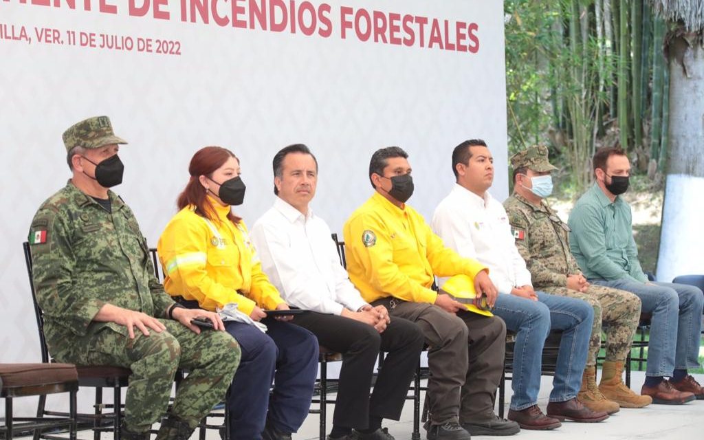 Veracruz, ejemplo nacional en atención a incendios forestales
