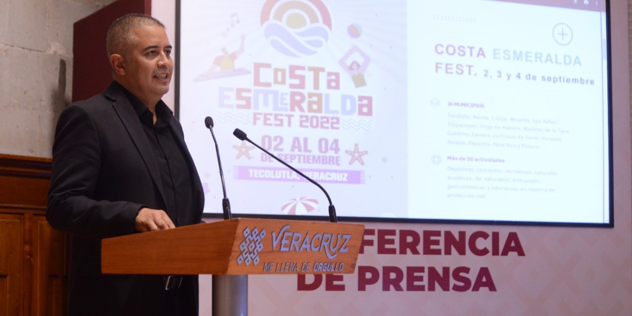 Costa Esmeralda Fest está de regreso, del 02 al 04 de septiembre, en Tecolutla