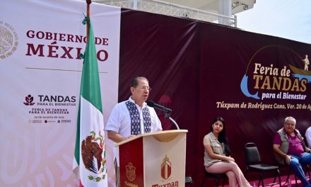 Se inauguró la “Feria de Tandas para el Bienestar de la Región de Tuxpan”, en el Parque Reforma