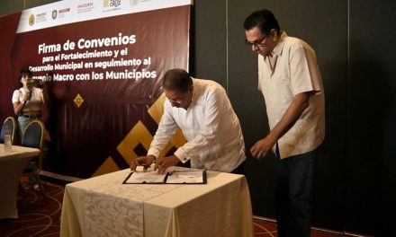 14 Municipios Firmaron Convenios para el Fortalecimiento y Desarrollo Municipal