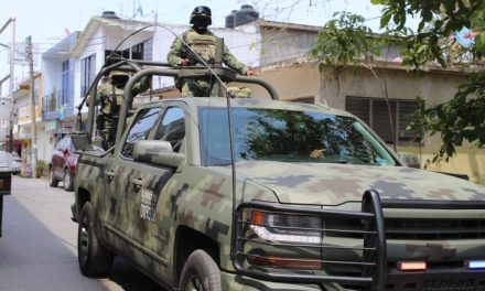 “Ejército Mexicano, despliega Fuerza de Tarea<br>Oriente”.