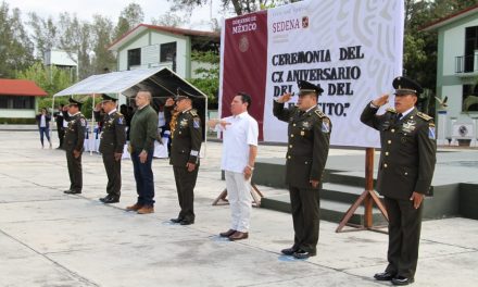 Conmemoración del CX Aniversario del<br>“Día del Ejército Mexicano”