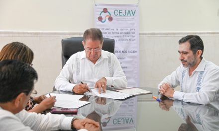 Gobierno de Tuxpan firma importante convenio con el Centro Estatal de Justicia Alternativa de Veracruz (CEJAV)