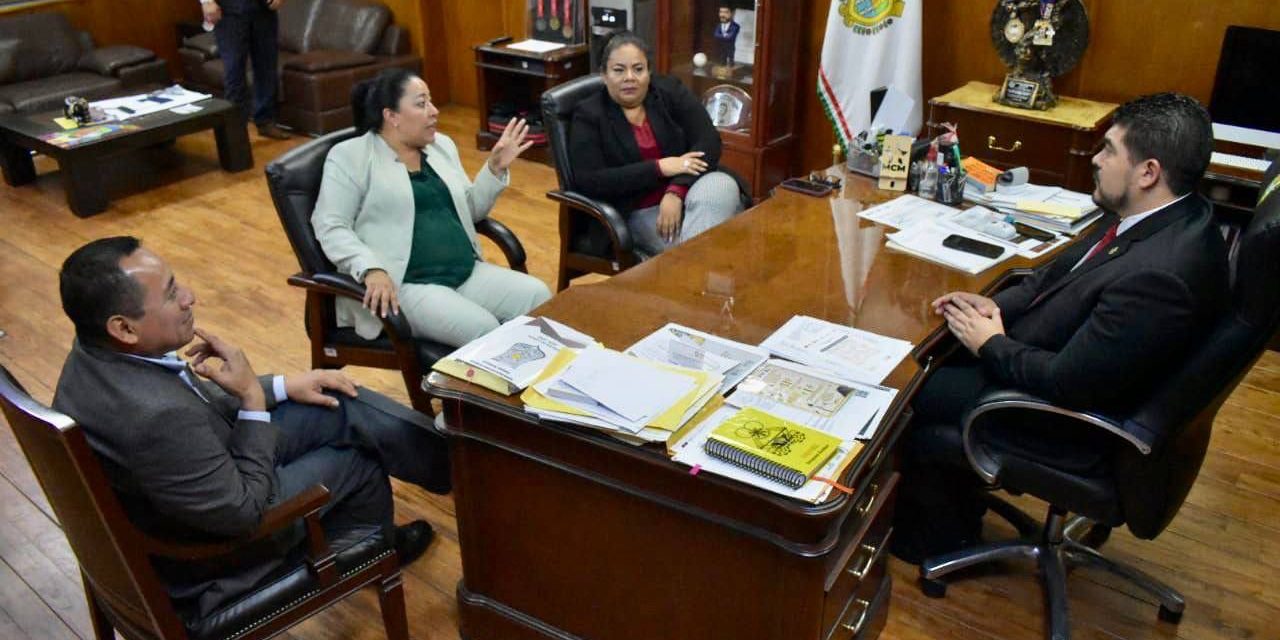 Zenyazen Escobar establece agenda de trabajo con nueva presidenta de Comisión de Educación del Congreso