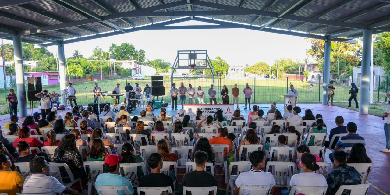 La comunidad La Victoria estrena Cancha y Espacios Multideportivos