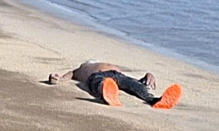 Estaba sin vida en la Playa de Tuxpan