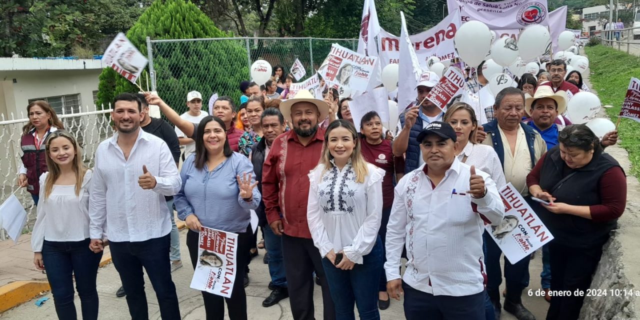 Encuentro Triunfal en Tihuatlán: Lolo Celebra el Apoyo a Rocío Nahle García