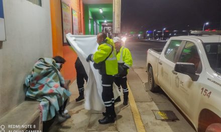 Esta noche, PC, DIF, Bomberos y SSP mantienen el operativo de apoyo a la población, por las bajas temperaturas