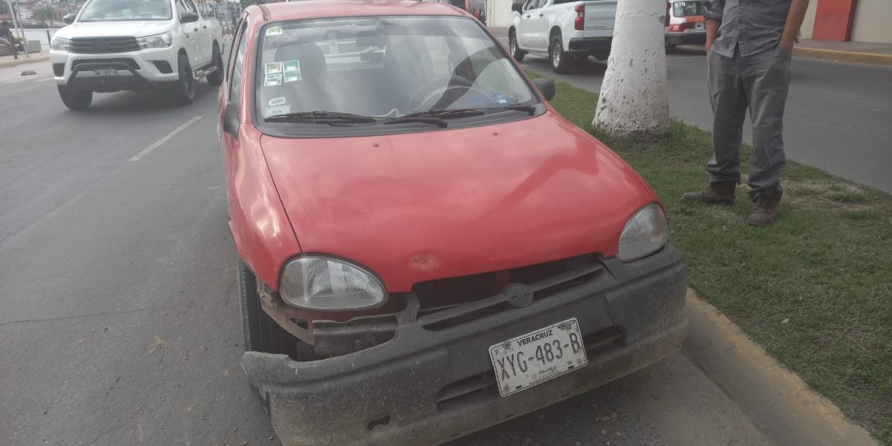Accidente en el Centro de Tuxpan