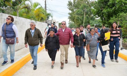 Continúa la transformación de la colonia Ampliación Rodríguez Cano