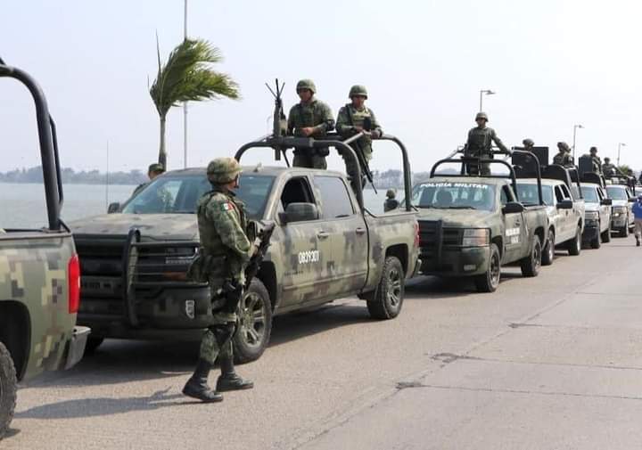 Guardia Nacional y Ejército Mexicano refuerzan seguridad en Tuxpan, Veracruz