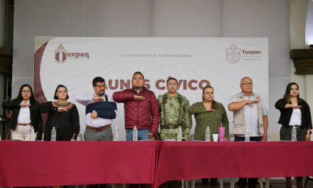 CETIS 111 participa en Lunes Cívico conmemorativo por el 86 aniversario de la Expropiación Petrolera