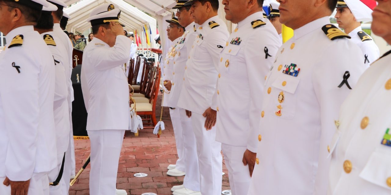 La Fuerza Naval del Golfo realiza ceremonia de cambio de Mando de Armas