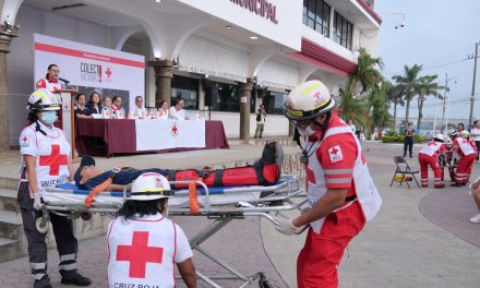 Inició la Colecta Anual de Cruz Roja, Delegación Tuxpan