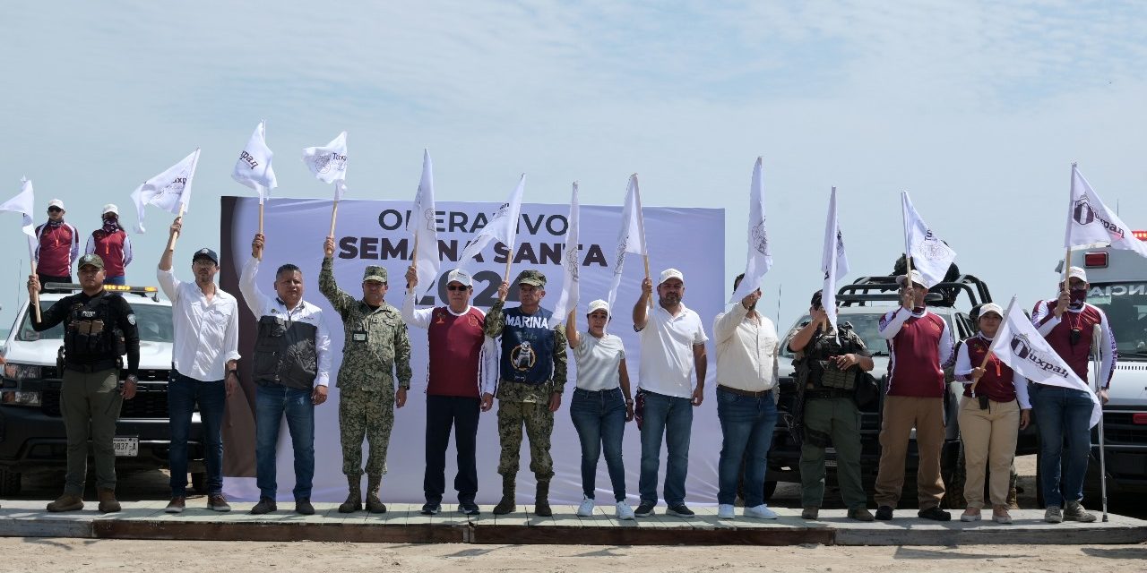 Inicia en Tuxpan el operativo de seguridad “Semana Santa 2024”