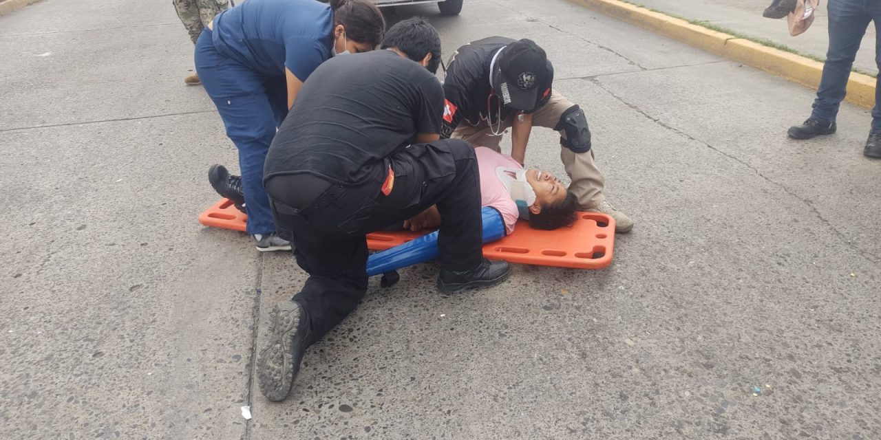 ATROPELLADA EN AVENIDA INDEPENDENCIA