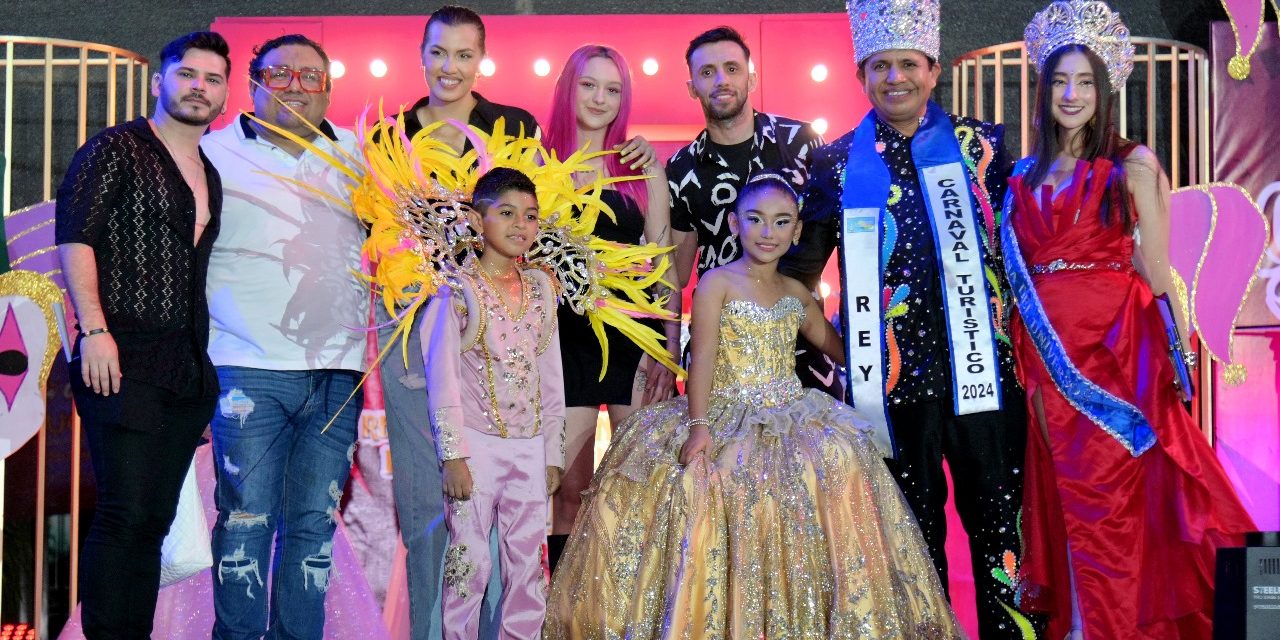 Martha Zárate y Andy de Jesús son los reyes infantiles del Carnaval Tuxpan 2024