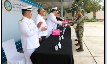 La Secretaría de Marina conmemora el 110 aniversario de la Gesta Heroica del 21 de Abril de 1914, en Tuxpan, Ver