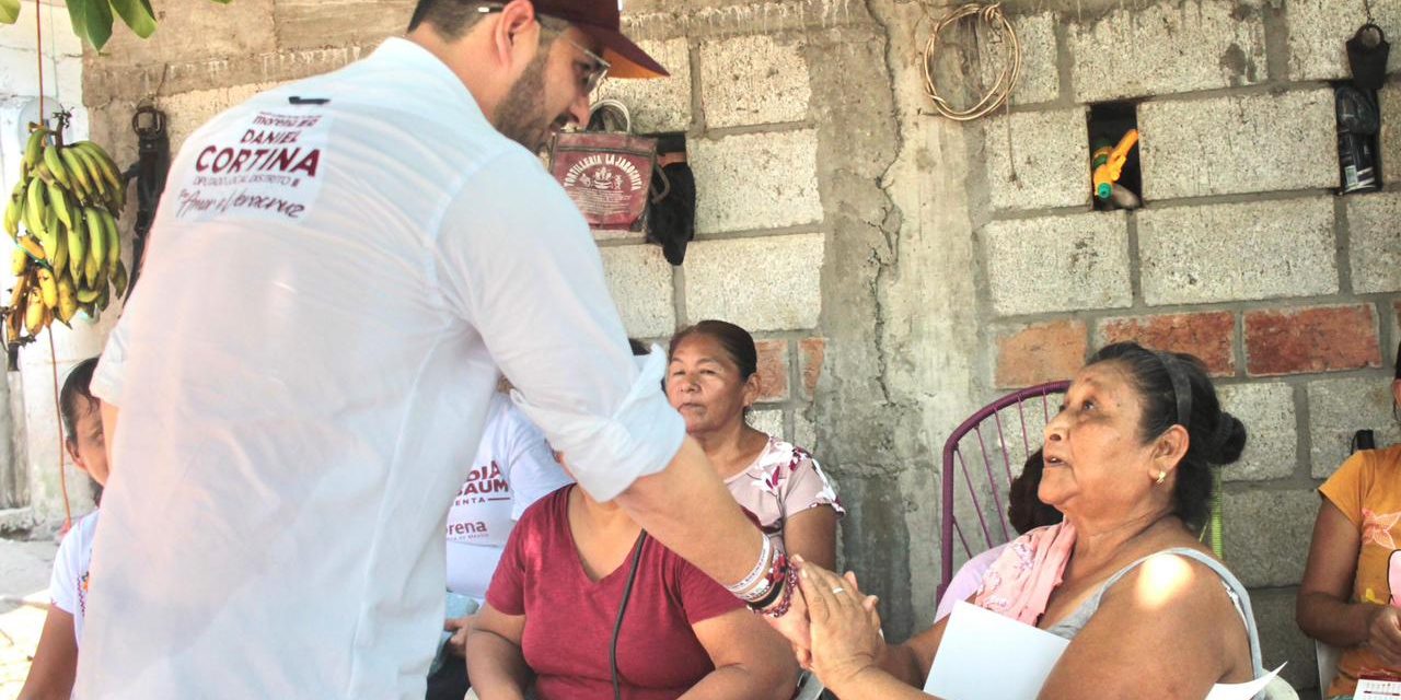 Las mujeres y campesinos del distrito III serán la base de mi gestión legislativa: Daniel Cortina