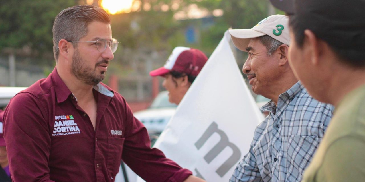 Daniel Cortina promoverá el desarrollo económico y el empleo en el distrito III
