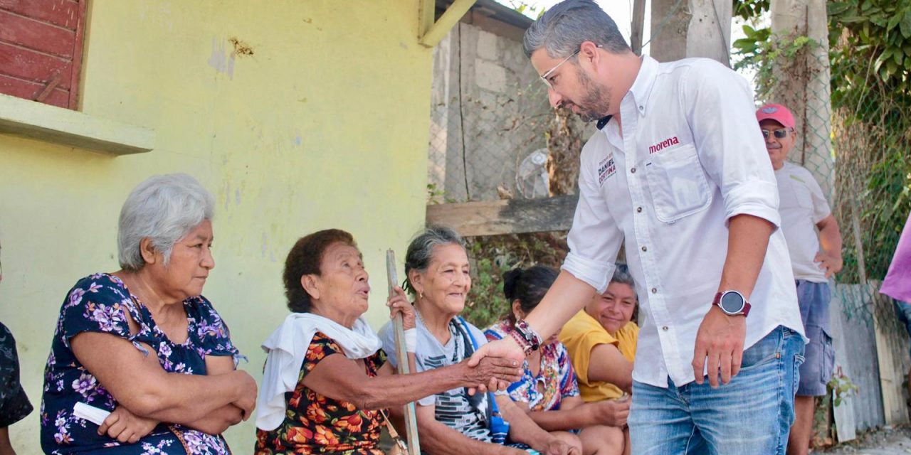 Colonos de Tuxpan respaldan el proyecto de la transformación