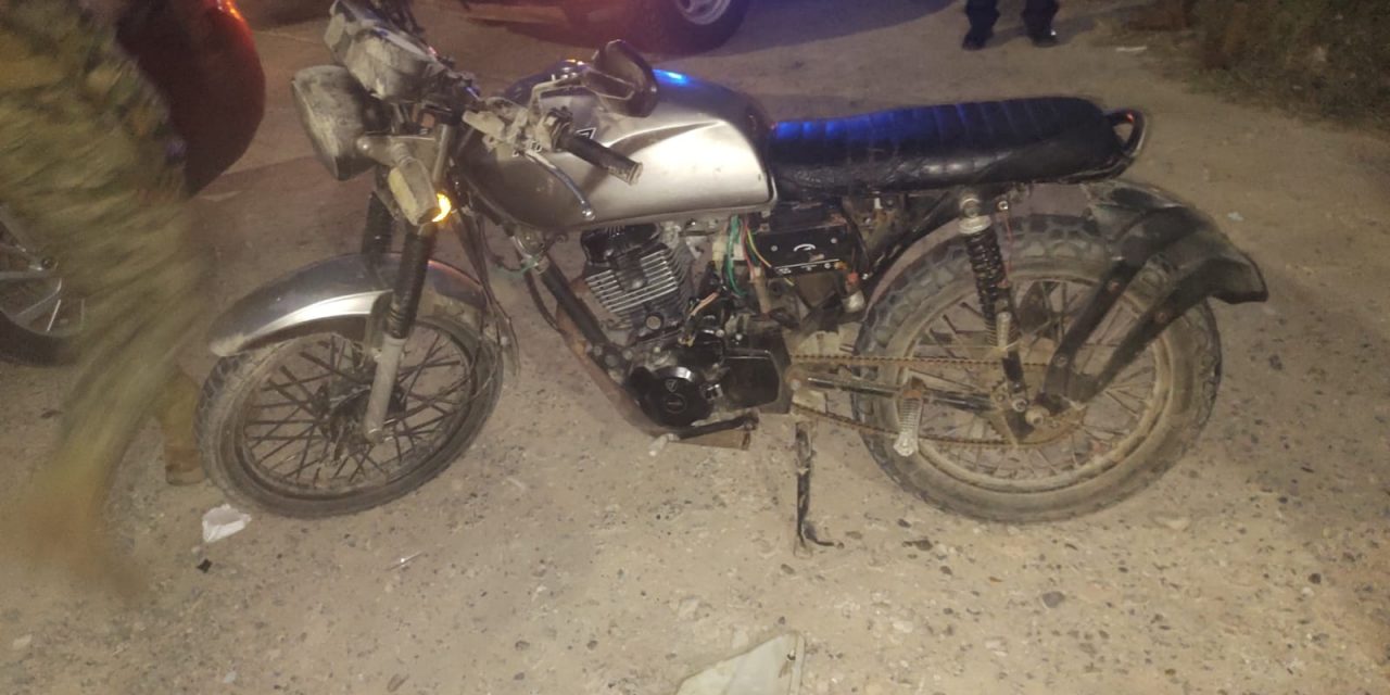 SE ACCIDENTA ADOLESCENTE EN SU ITALIKA