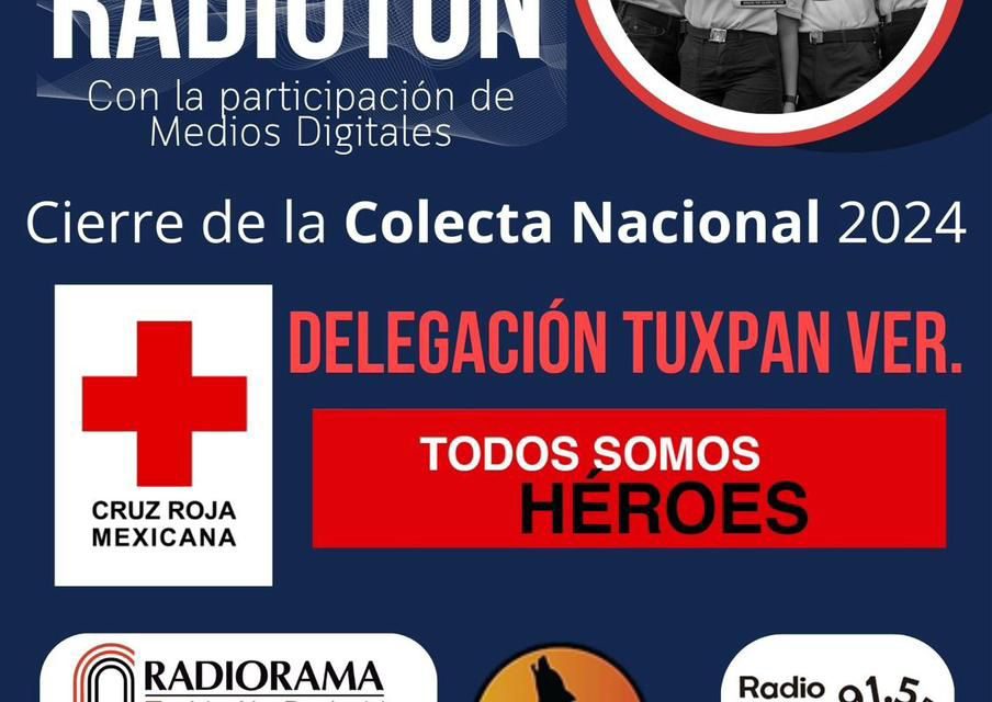 El próximo viernes 31 de mayo, Cruz Roja realizará un Radiotón para recaudar donativos