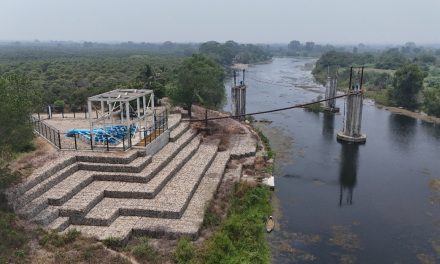 Dependencias de los 3 niveles de gobierno informan las acciones que se realizan para atender la emergencia provocada por el fenómeno “CUÑA MARINA”, que consiste en el ingreso de agua salada del mar al río.