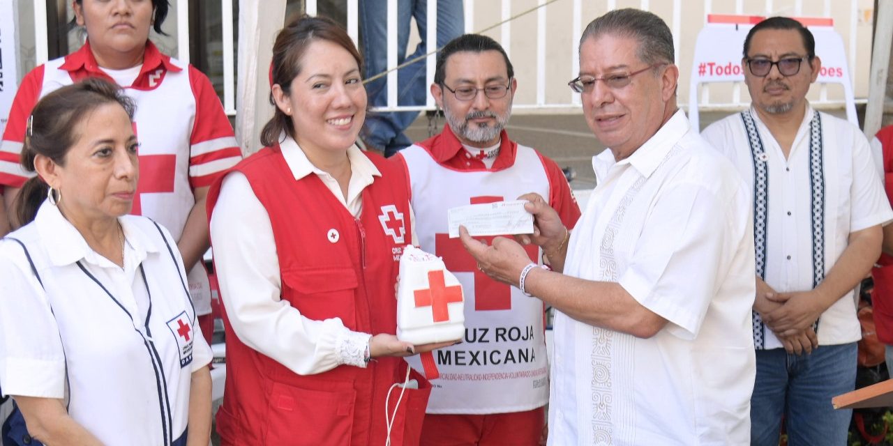 Con un “Radiotón”, concluyó la colecta anual de Cruz Roja Tuxpan