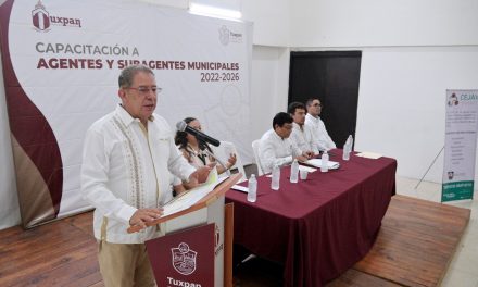 CEJAV capacita a agentes y subagentes municipales de Tuxpan en materia de Justicia Alternativa