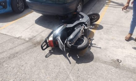 AVEO COLISIONA A ITÁLIKA EN LA CALZADA