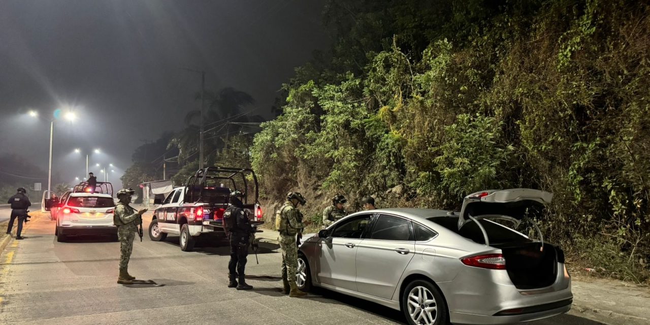 Refuerzan fuerzas de seguridad acciones preventivas para inhibir comisión de delitos en Tuxpan