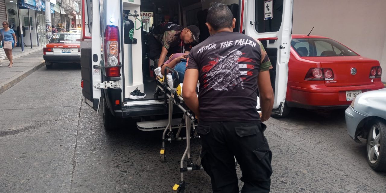Taxista atropellada a joven Mujer