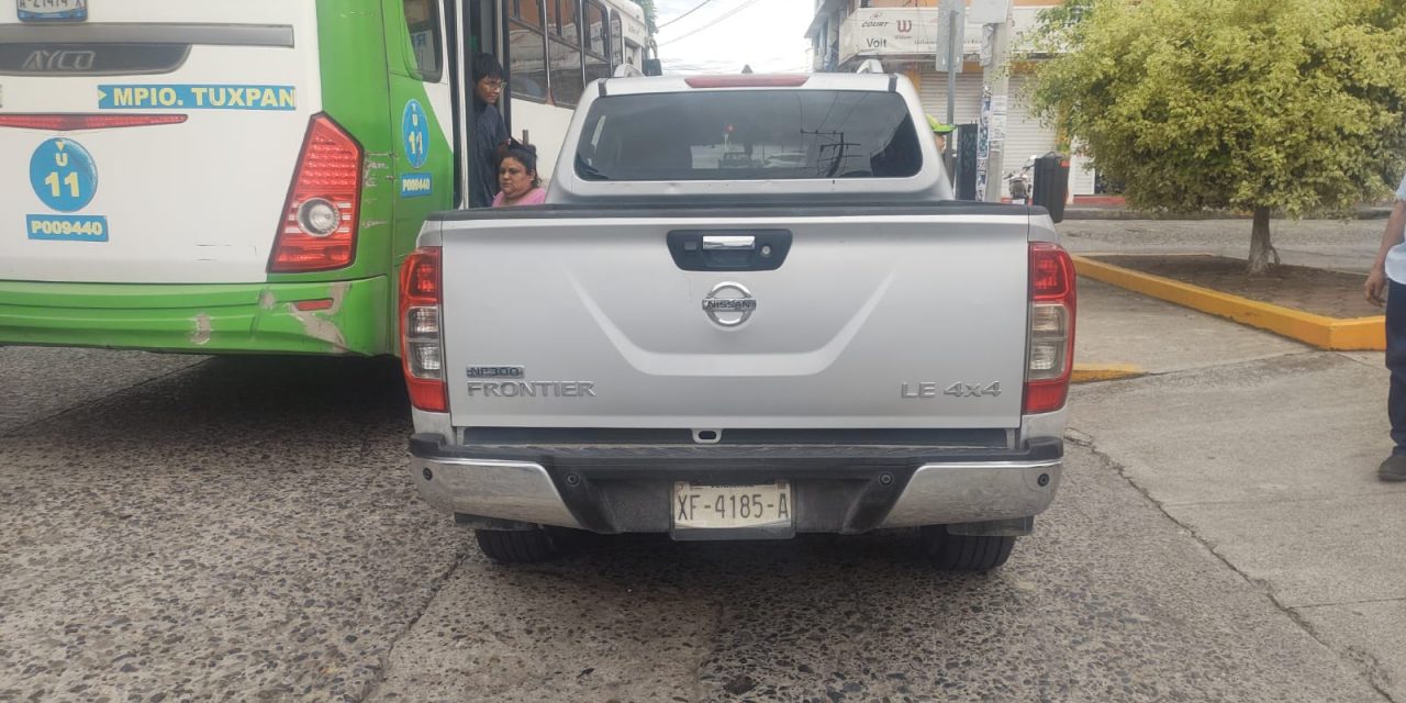 Joven provoca accidente Tuxpan Veracruz