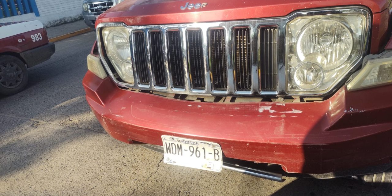 JEEP COLISIONA A NISSAN