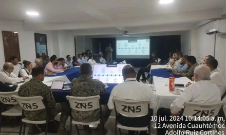 La Secretaría de Marina a través de la Quinta Zona Naval realiza la Primera Reunión del Plan Local de Contingencias