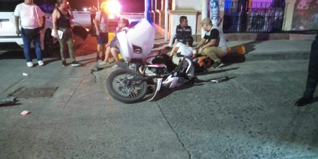 MOTOCICLISTA LESIONADO