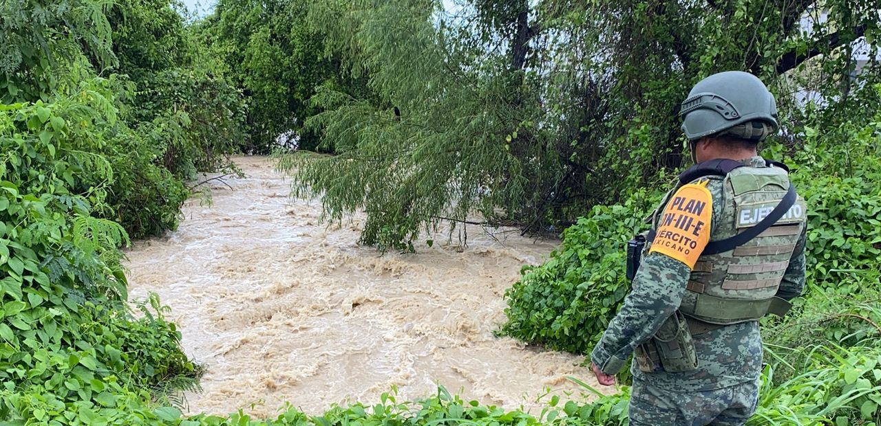 Ejército Mexicano aplica el DN-III-E el municipio de Papantla de Olarte en Veracruz