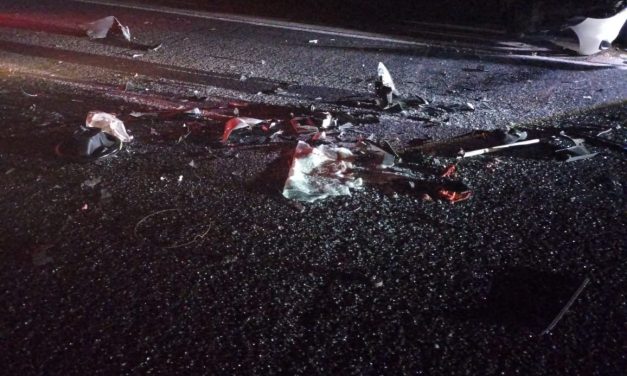 MUERE AL INSTANTE AL COLISIONAR CON UN TRAILER