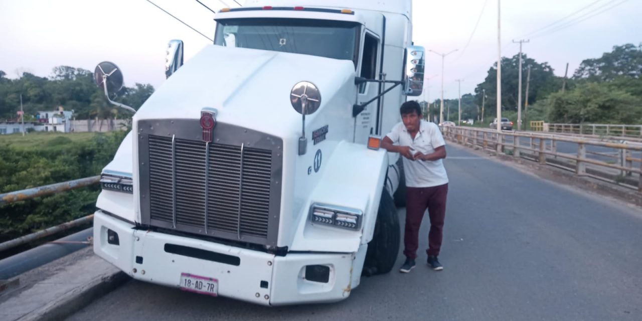 IMPACTA CONTRA UN BARANDAL
