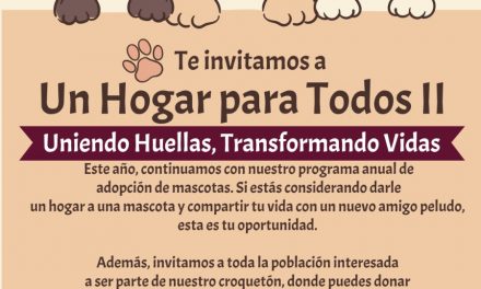 Mañana se realizará la Segunda Jornada de Adopción de Perros, “Un Hogar para Todos”, en la Plaza Cívica de Tuxpan, de 10:00 a 13:00 horas